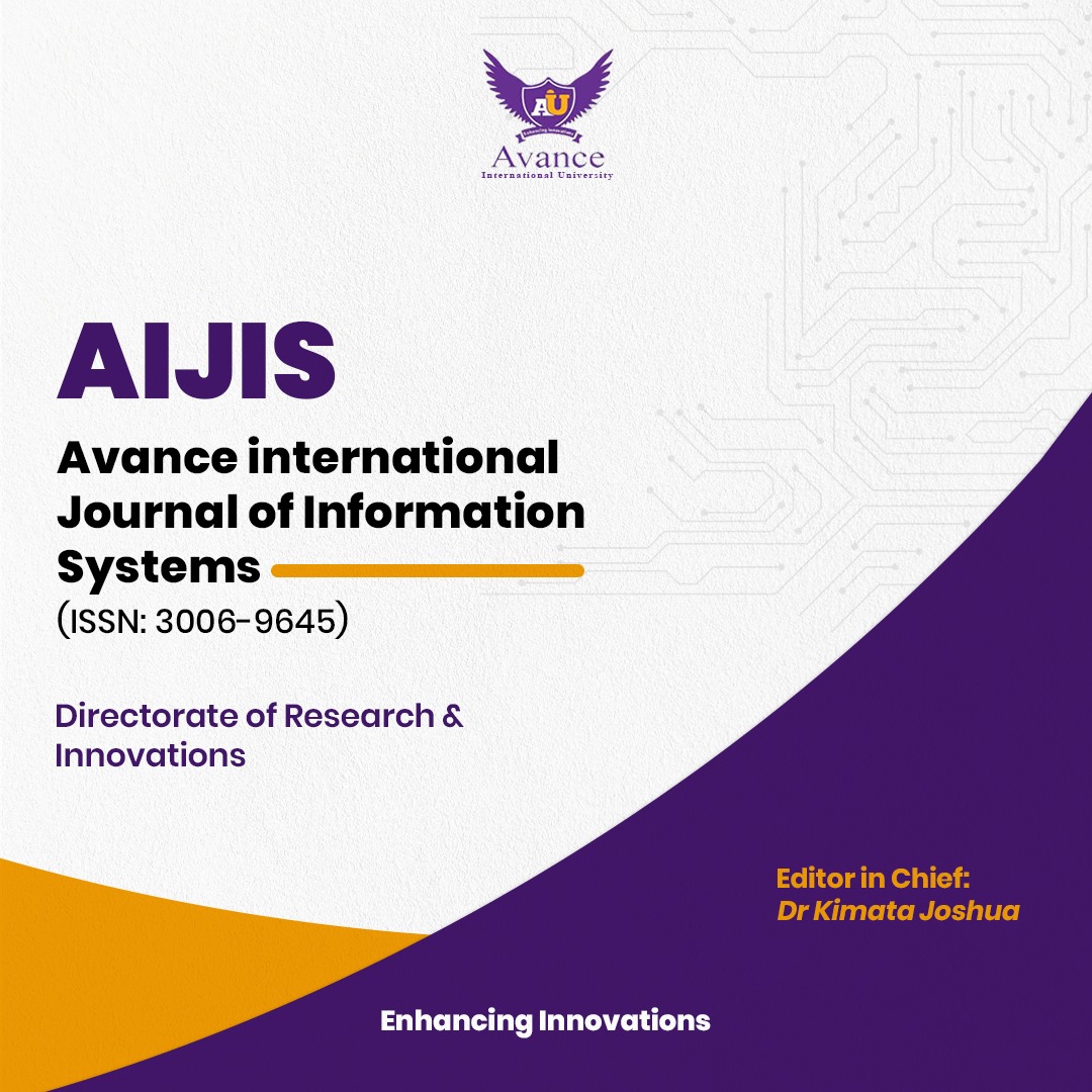 Avance International Journal of Information Systems